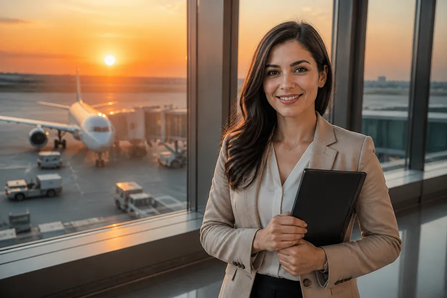 Portrait photo on a Dutch residence permit ID card